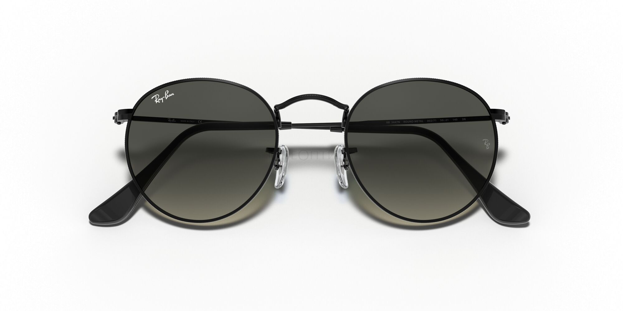 Солнцезащитные очки Ray-Ban Round Metal 0RB3447N 002/71 53