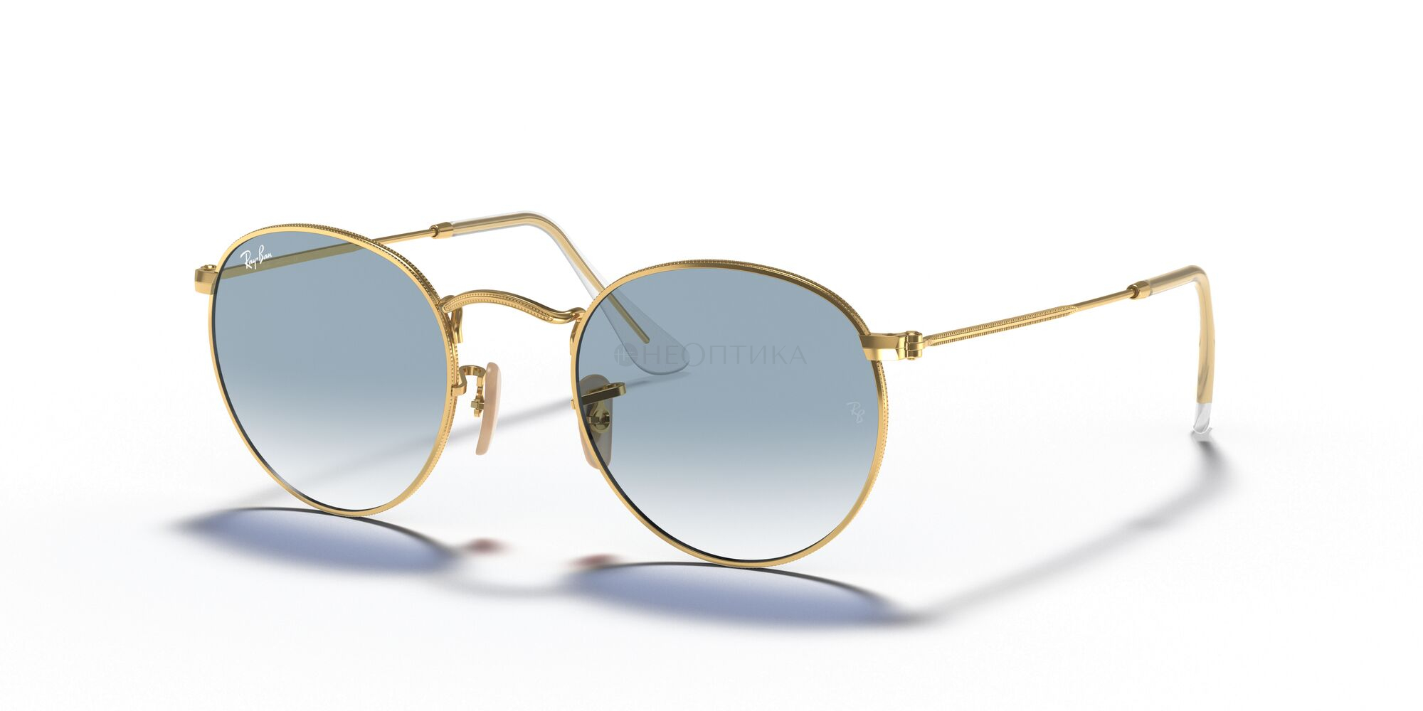 Солнцезащитные очки Ray-Ban Round Metal 0RB3447N 001/3F 50