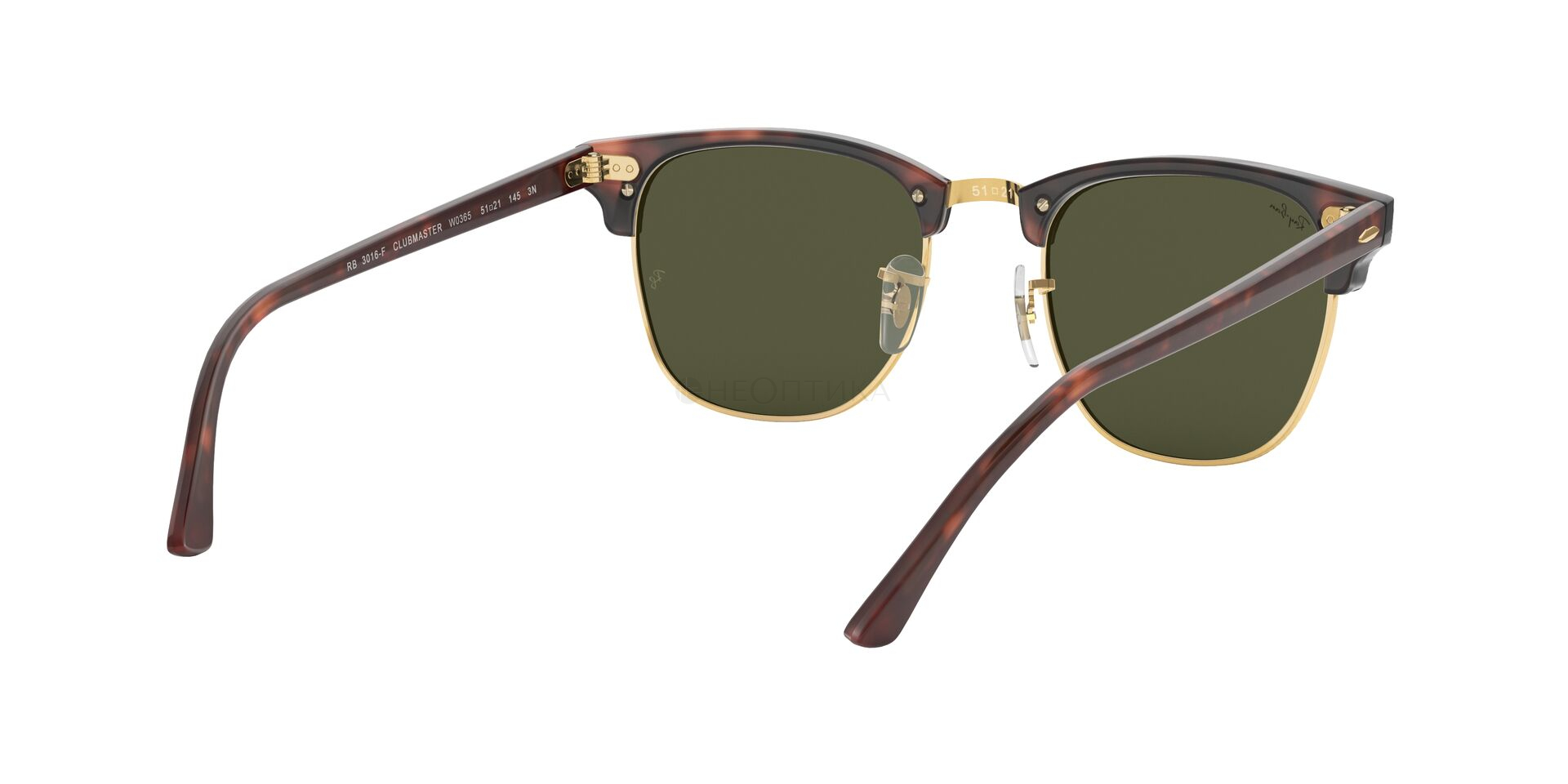 Солнцезащитные очки Ray-Ban CLUBMASTER 0RB3016F W0366 55
