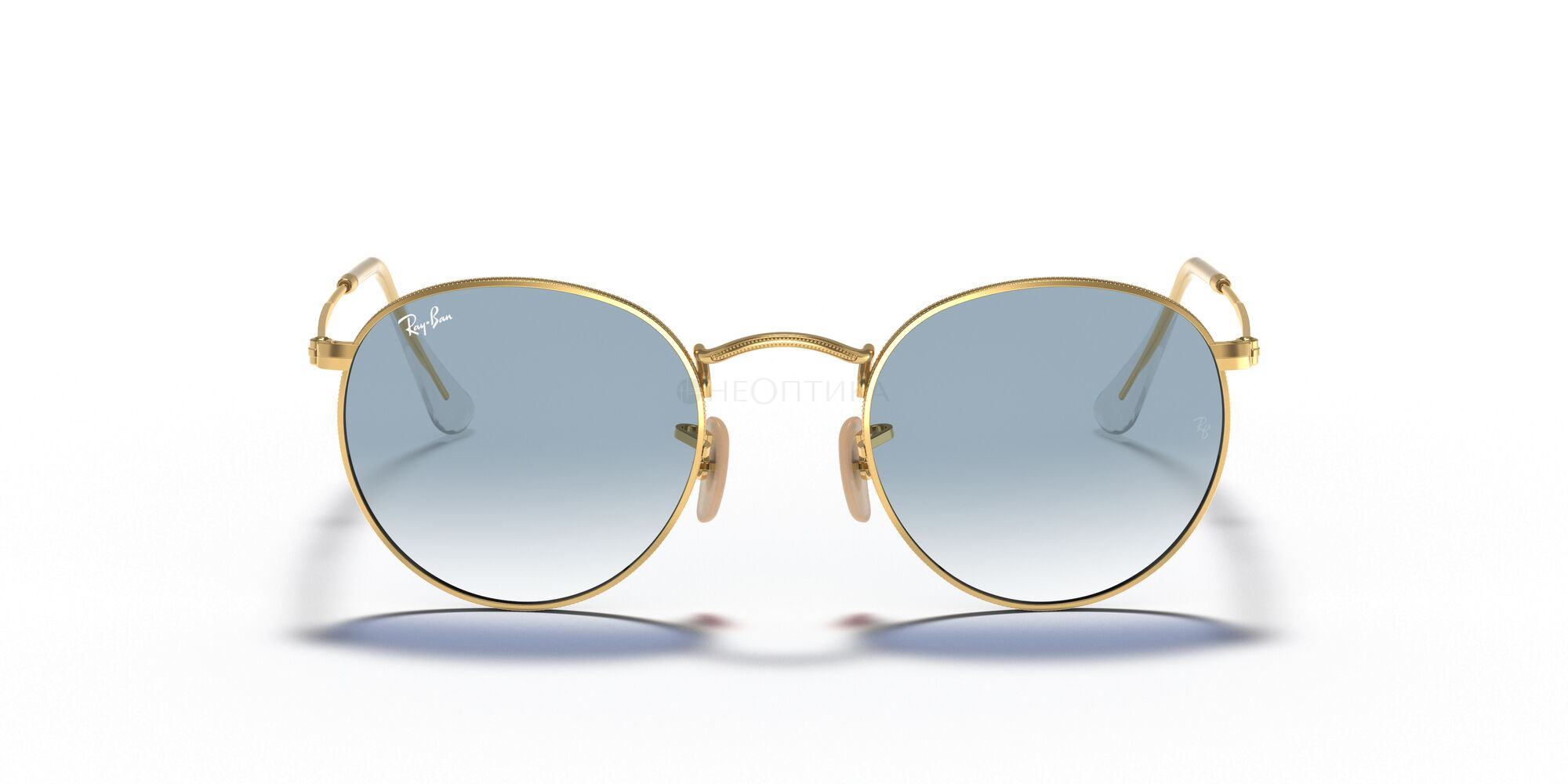 Солнцезащитные очки Ray-Ban Round Metal 0RB3447N 001/3F 50
