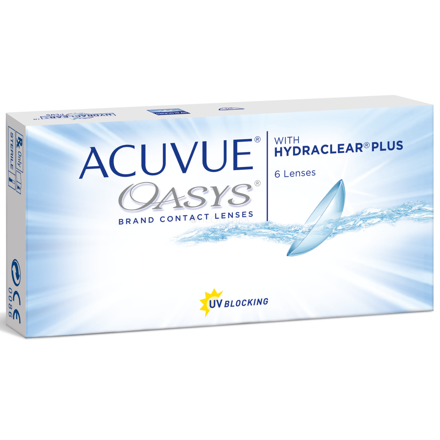 Контактные линзы ACUVUE OASYS with HYDRACLEAR PLUS, 6 шт