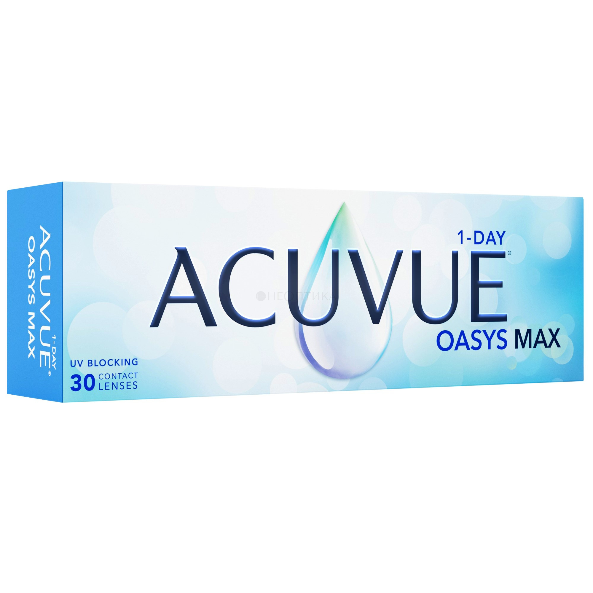 Контактные линзы 1-DAY ACUVUE OASYS MAX, 30 шт