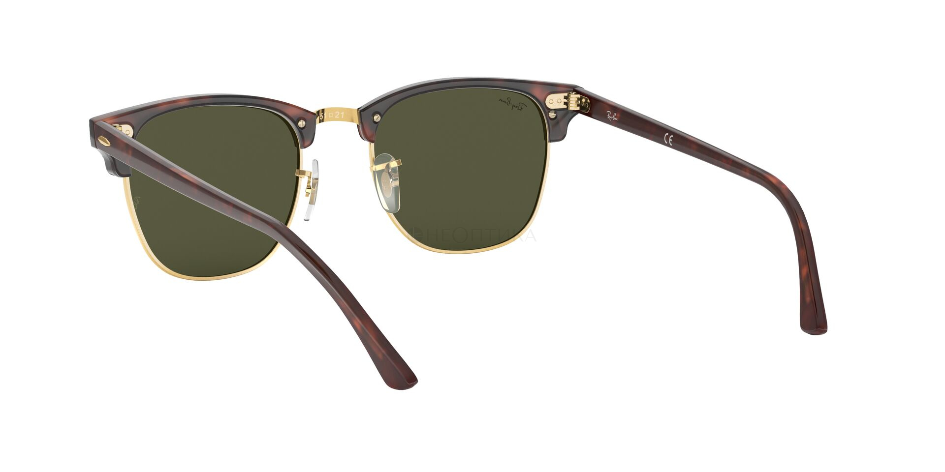 Солнцезащитные очки Ray-Ban CLUBMASTER 0RB3016F W0366 55