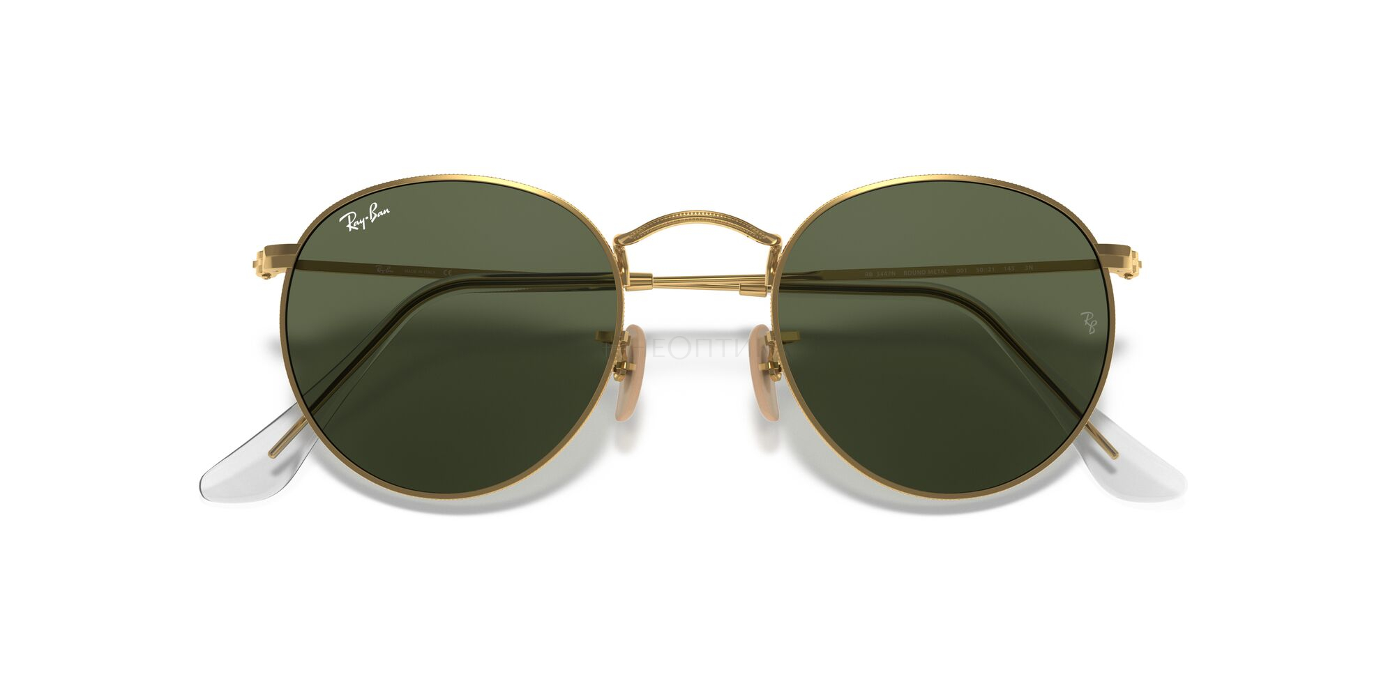 Солнцезащитные очки Ray-Ban Round Metal 0RB3447N 001 50