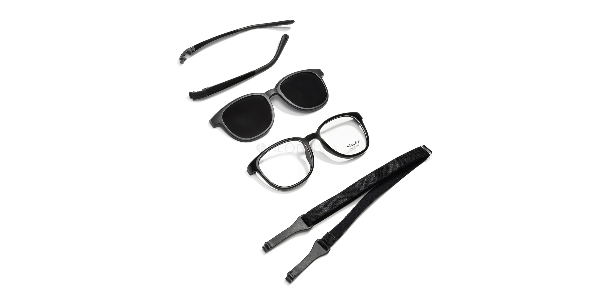 Оправа детская Fisher Price FPCL003 BLK 46