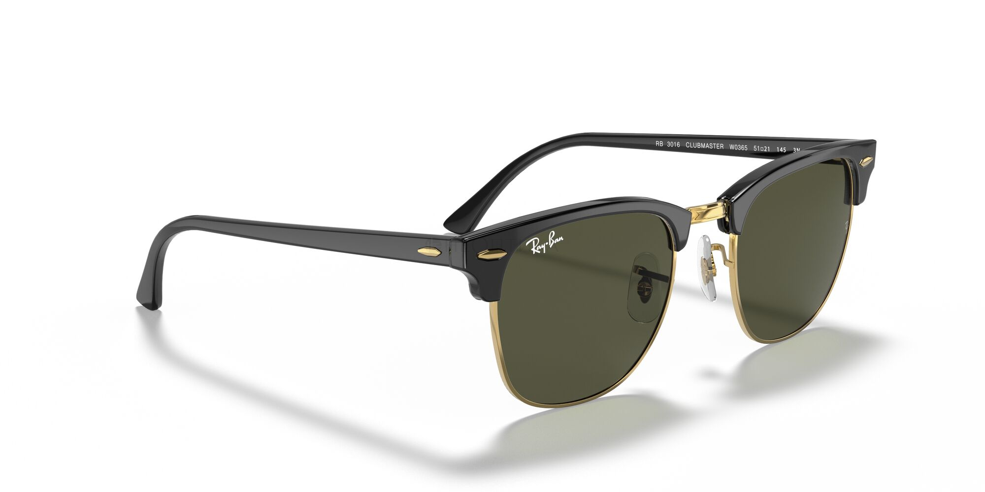Солнцезащитные очки Ray-Ban Clubmaster 0RB3016 W0365 51