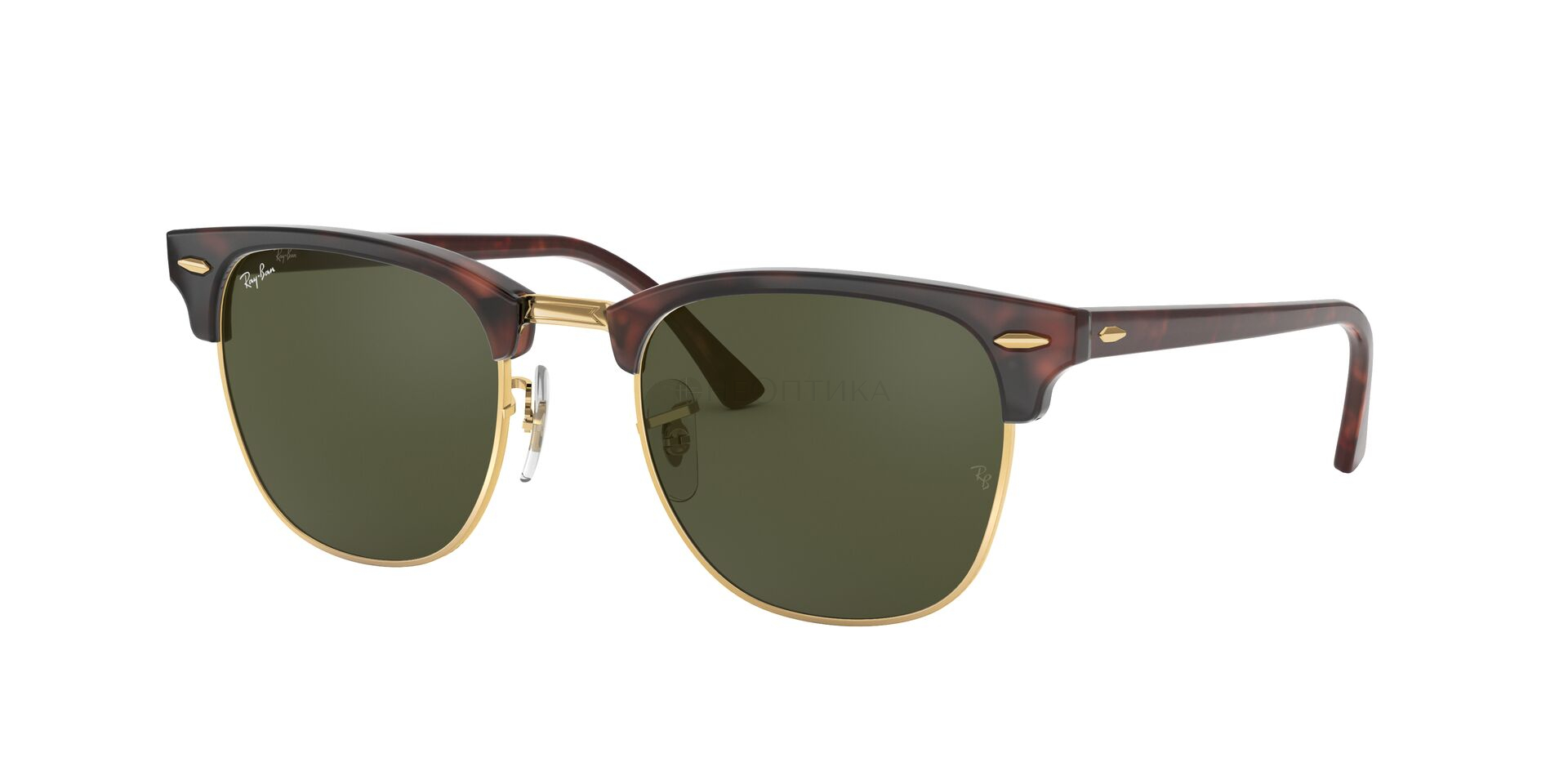 Солнцезащитные очки Ray-Ban CLUBMASTER 0RB3016F W0366 55