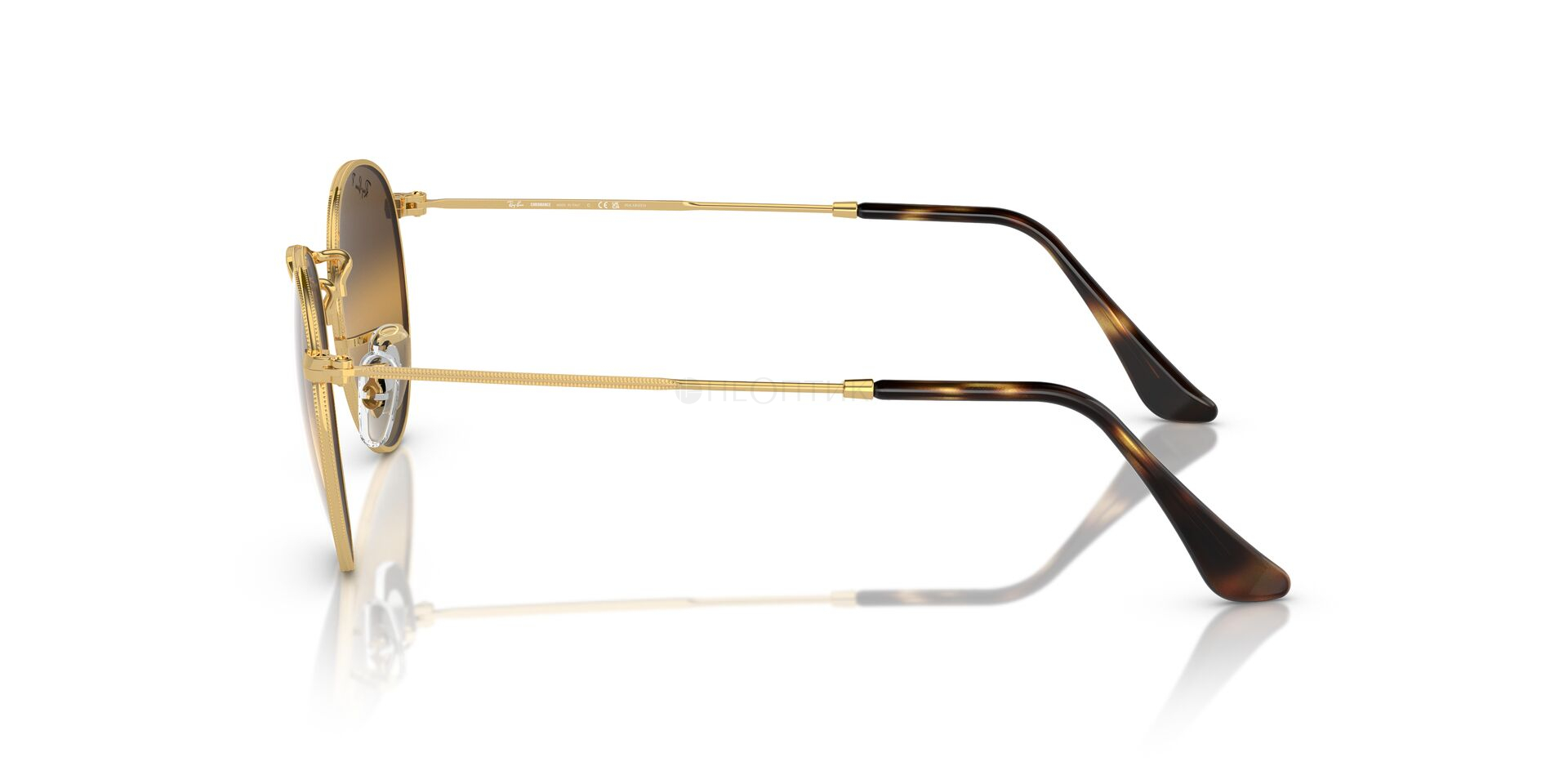 Солнцезащитные очки Ray-Ban ROUND METAL 0RB3447 001/G5 50