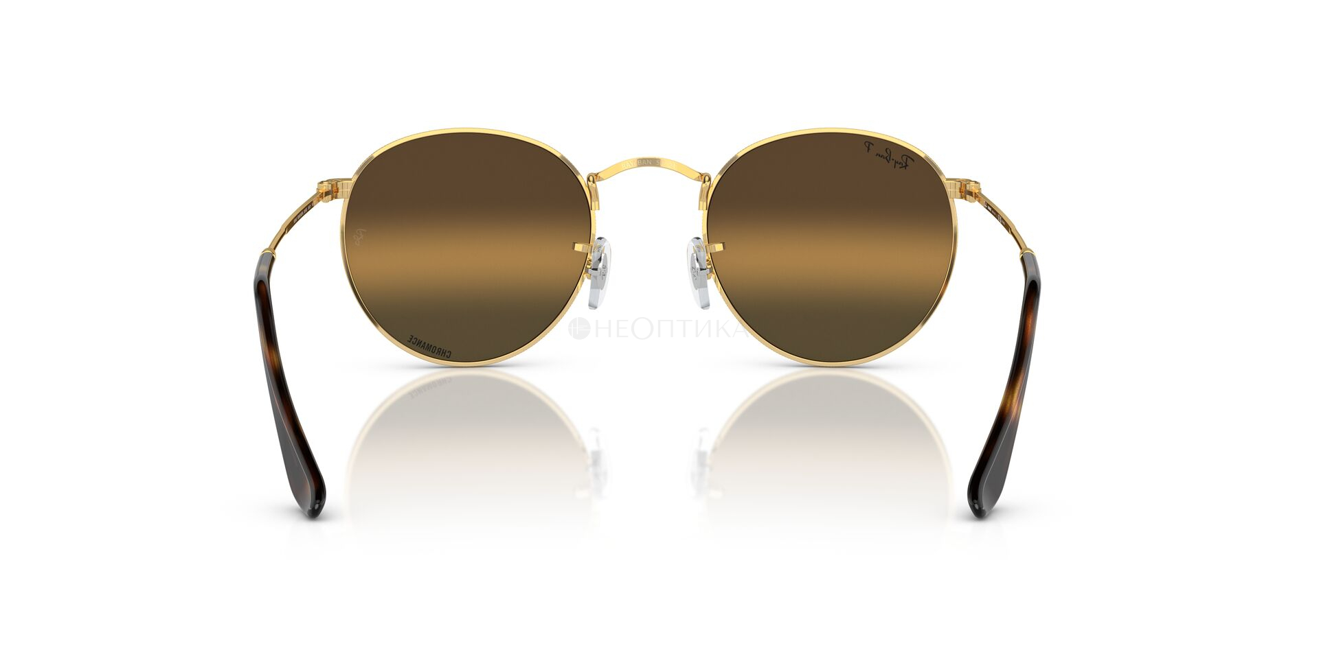 Солнцезащитные очки Ray-Ban ROUND METAL 0RB3447 001/G5 50