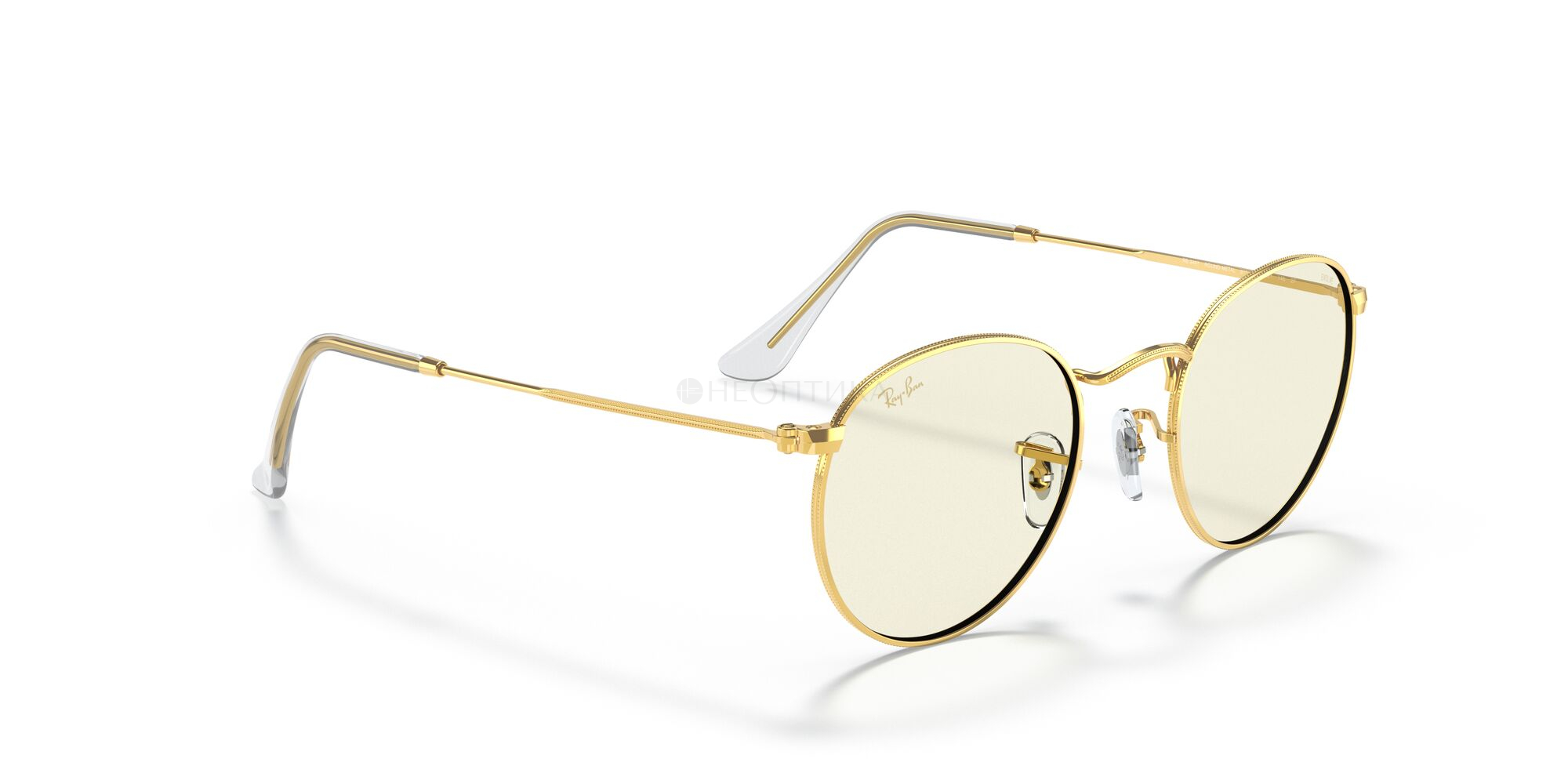 Солнцезащитные очки Ray-Ban Round Metal 0RB3447 9196BL 53