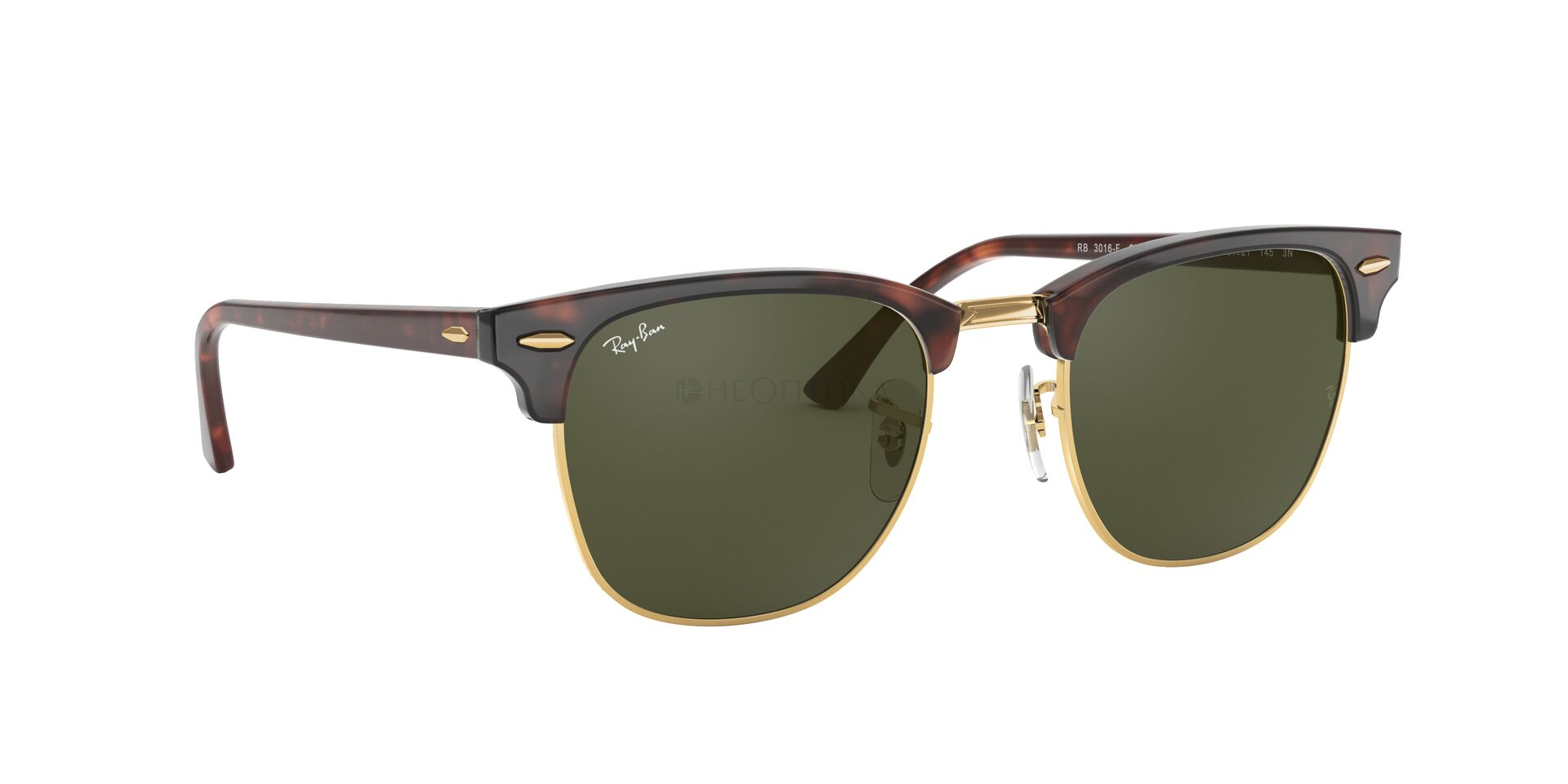 Солнцезащитные очки Ray-Ban CLUBMASTER 0RB3016F W0366 55