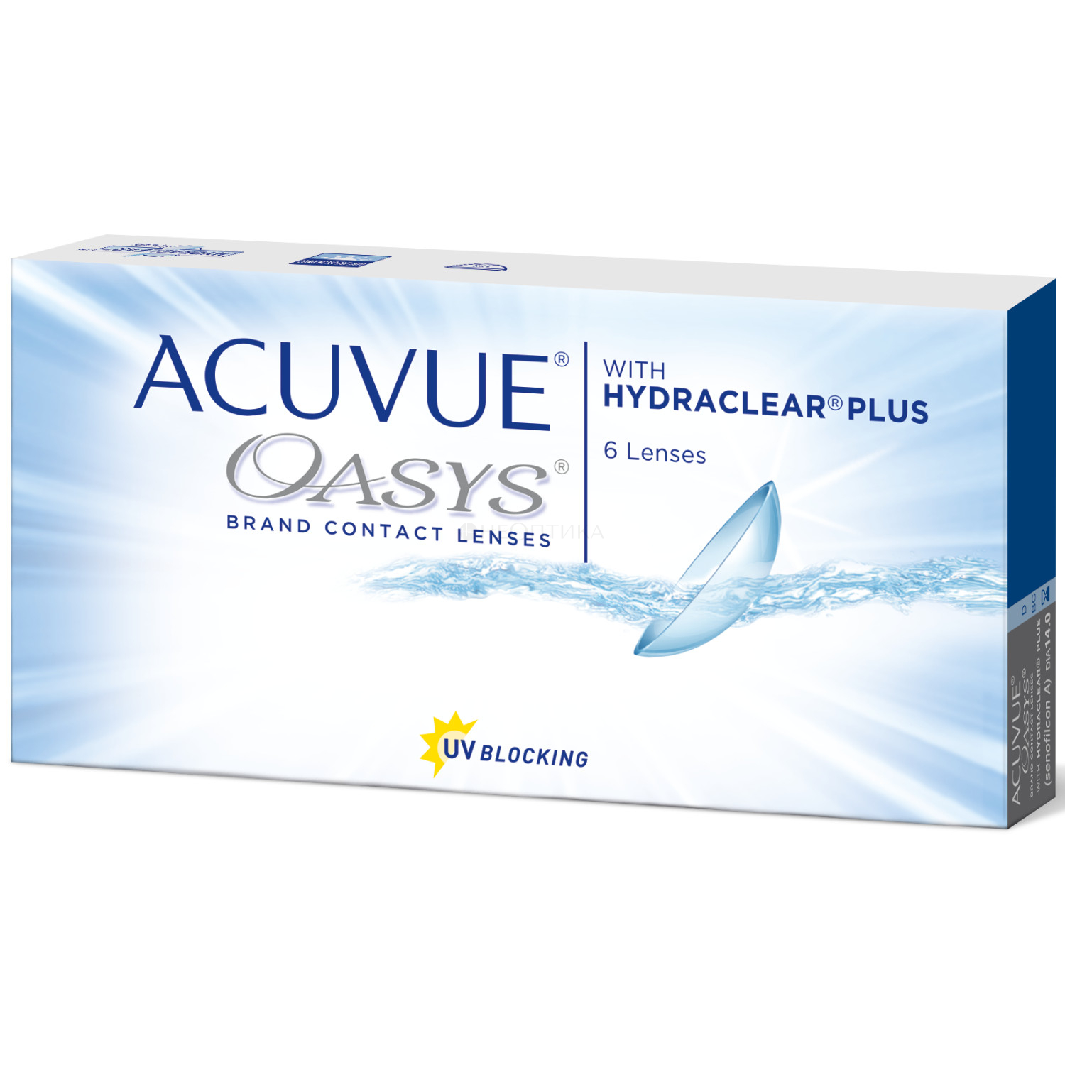 Контактные линзы ACUVUE OASYS with HYDRACLEAR PLUS, 6 шт